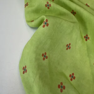 салатовый с цветами premier fabric