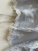 хлопковая ткань с вышивкой premier fabric