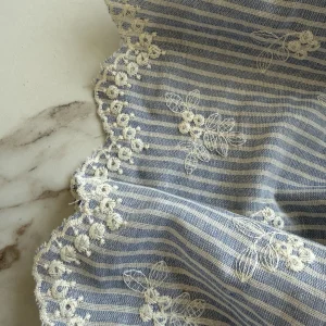 хлопковая ткань с вышивкой premier fabric