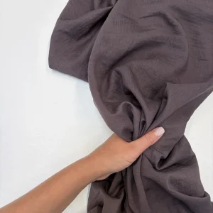 вискоза с нейлоном и льном графитовый premier fabric