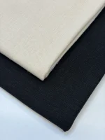 лен с вискозой арт 6515 чёрный премьер фабрик