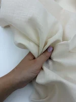 крапива батист сливочный premier fabric