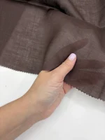 крапива батист коричневый premier fabric