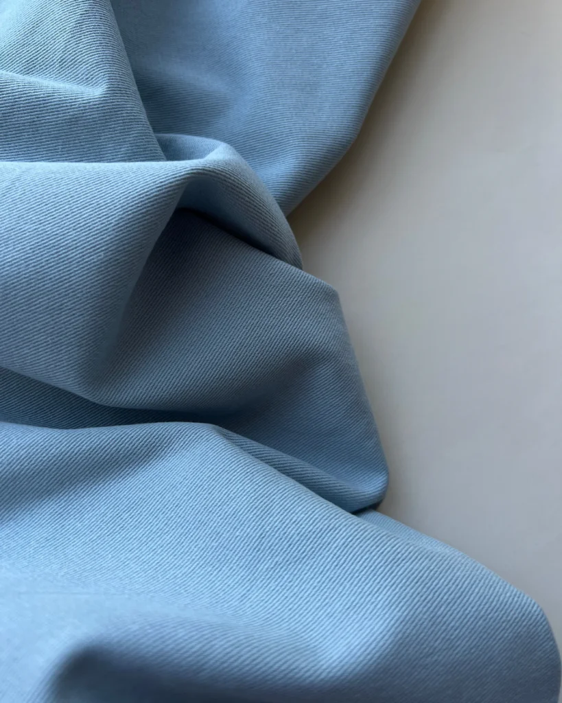 деним умягченный, цвет "серо-голубой" premier fabric