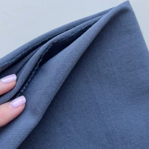 деним умягченный, цвет "синий индиго" premier fabric