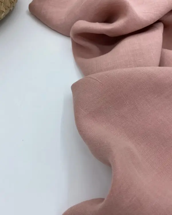 1 1 3 600x750 - Конопляная ткань "пудрово-розовый"