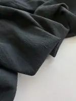 ткань крапива краш черный premier fabric