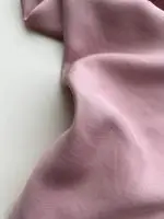 тенсель со льном пыльно розовый