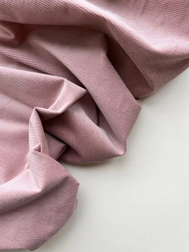вельвет со спандексом, цвет пудрово-розовый. купить в premier fabric